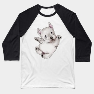 Puppy Westie Extra Cute Baseball T-Shirt